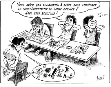 Boite à idées bidonnée Dessin humoristique