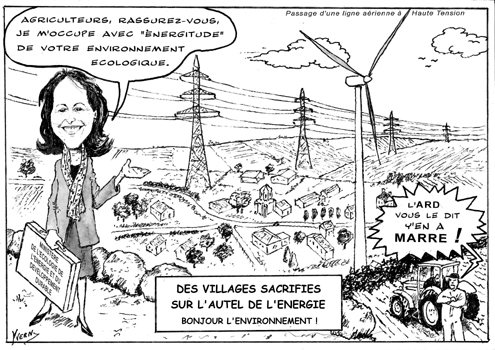 Halte aux éoliennes - Ségolène Royal 