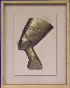 Bas Relief de  NEFERTITI  - Sculpture