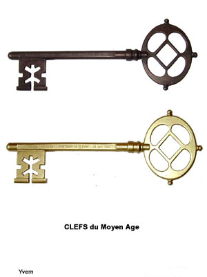 Trophée Clefs de la Ville création originale pour une Mairie